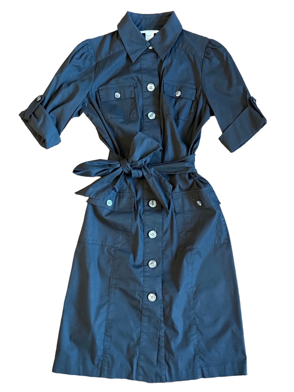Diane Von Furstenberg Fitted Cargo Dress